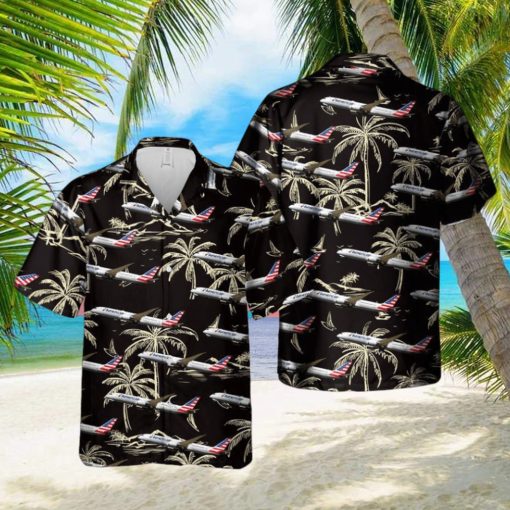 American Airlines Boeing 787 9 Dreamliner Trendy Hawaiian Shirt