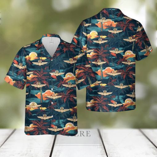 American Airlines Chief Pilot’s badge Hawaiian Shirt Men Women Gift Summer