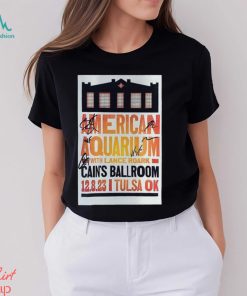 American Aquarium Dec 8 2023 Cain’s Ballroom Tulsa T shirt