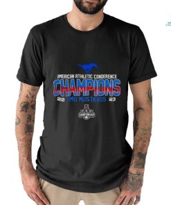 American Athletic Conderence Champions SMU Mustangs 2023 T Shirt