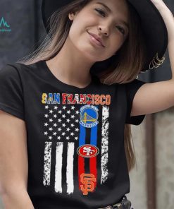 American flag San Francisco all sports team shirt, hoodie, sweater, long sleeve and tank top American flag San Francisco all sports team shirt