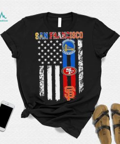 American flag San Francisco all sports team shirt, hoodie, sweater, long sleeve and tank top American flag San Francisco all sports team shirt