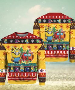 Among Us Minion ugly Christmas sweater