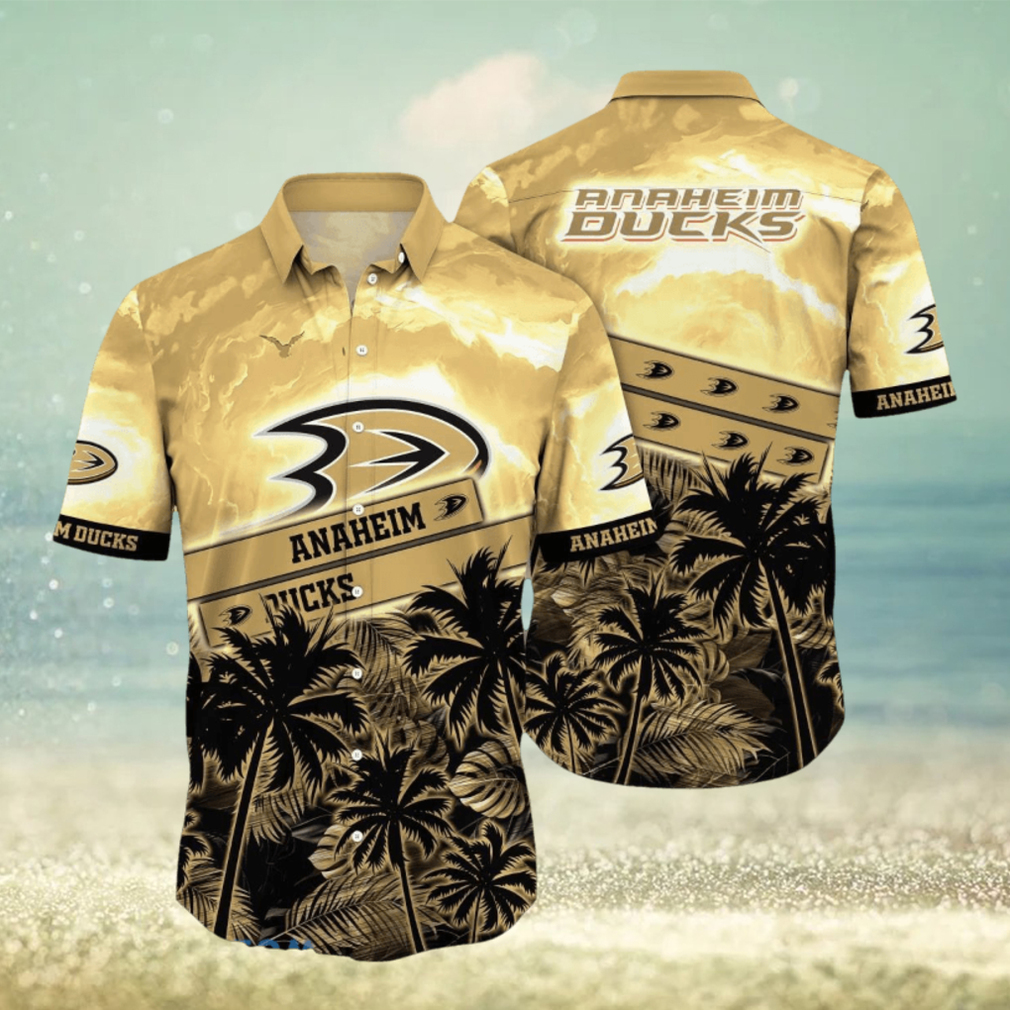 Anaheim Ducks NHL Flower Hawaiian Shirt Ideal Gift For Real Fans Anaheim Ducks NHL Flower Hawaiian Shirt Ideal Gift For Real Fans
