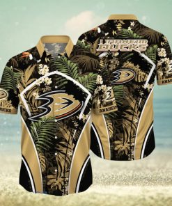 Anaheim Ducks NHL Flower Hawaiian Shirt Impressive Gift For Fans