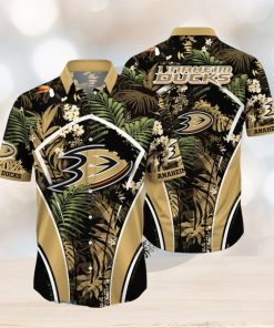 Anaheim Ducks NHL Flower Hawaiian Shirt Impressive Gift For Fans