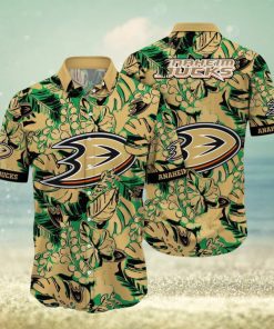 Anaheim Ducks NHL Flower Hawaiian Shirt Impressive Gift For Real Fans