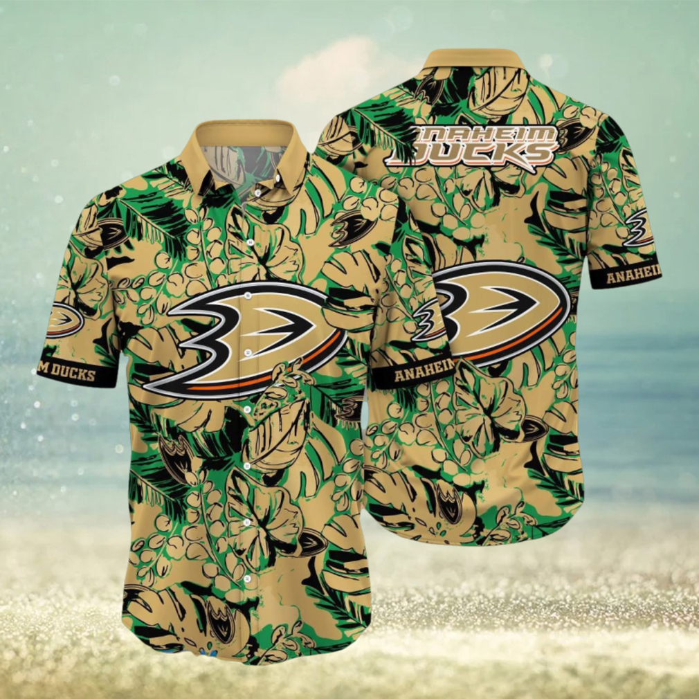 Anaheim Ducks NHL Flower Hawaiian Shirt Impressive Gift For Real Fans Anaheim Ducks NHL Flower Hawaiian Shirt Impressive Gift For Real Fans