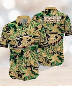 Anaheim Ducks NHL Flower Hawaiian Shirt Impressive Gift For Real Fans