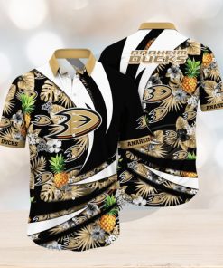 Anaheim Ducks NHL Flower Hawaiian Shirt Special Gift For Fans