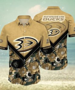 Anaheim Ducks NHL Flower Hawaiian Shirt Special Gift For Loyal Fans