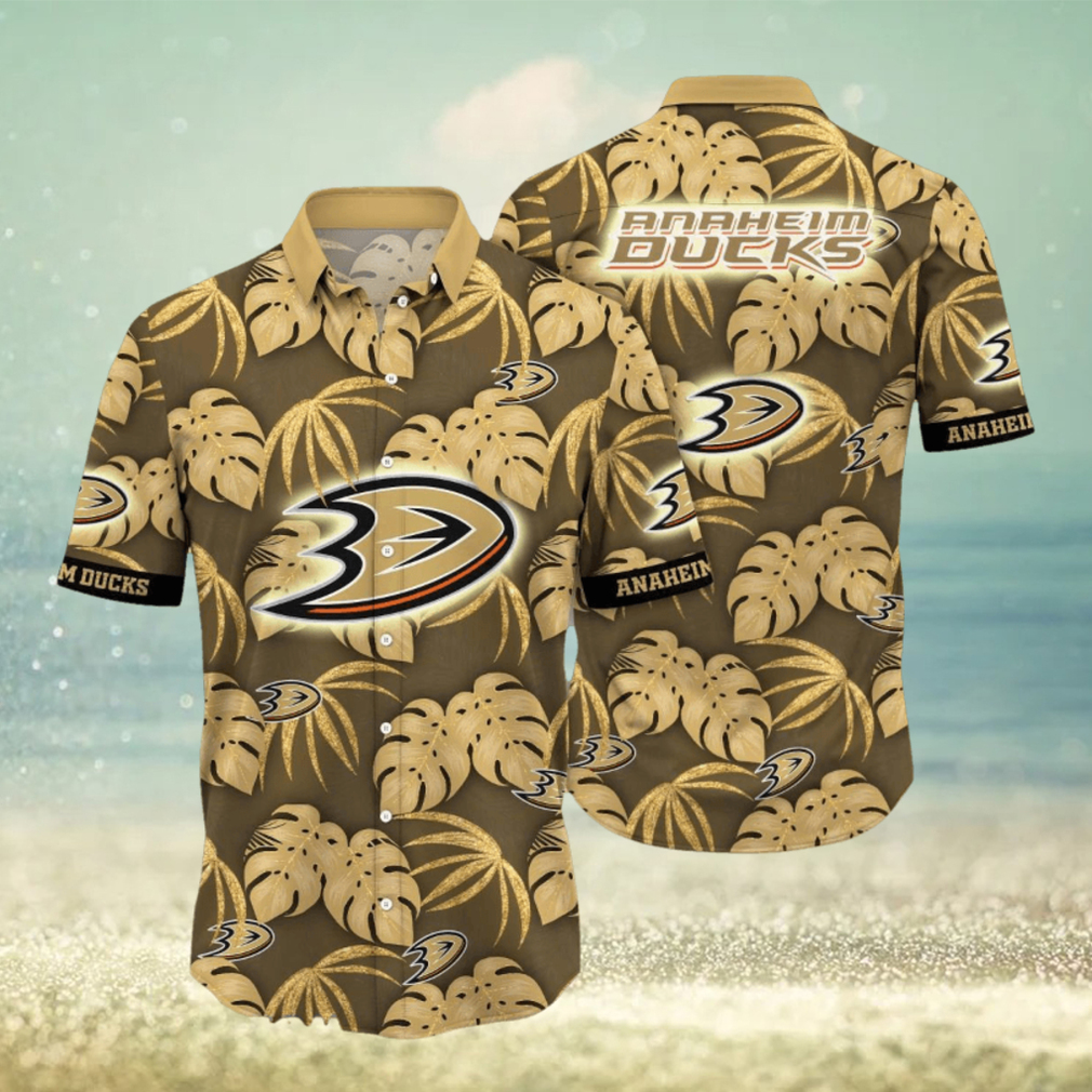 Anaheim Ducks NHL Flower Hawaiian Shirt Special Gift For Real Fans Anaheim Ducks NHL Flower Hawaiian Shirt Special Gift For Real Fans