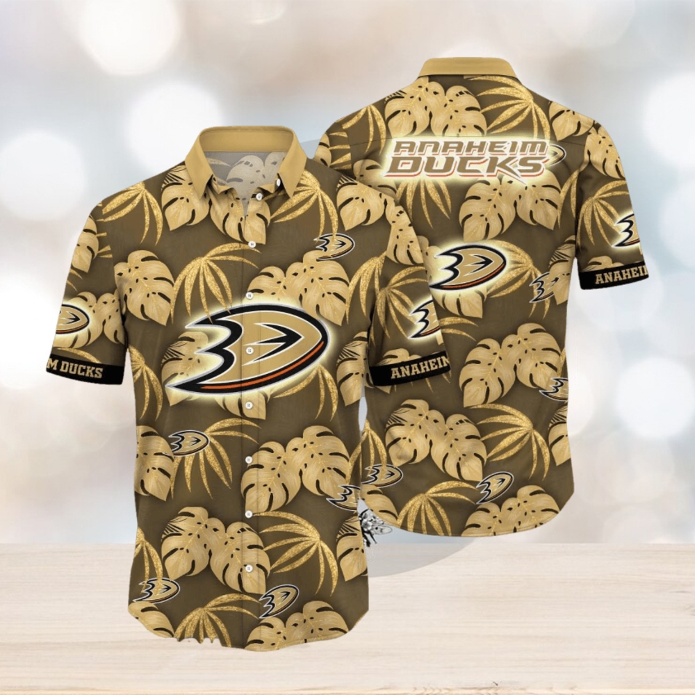 Anaheim Ducks NHL Flower Hawaiian Shirt Special Gift For Real Fans Anaheim Ducks NHL Flower Hawaiian Shirt Special Gift For Real Fans