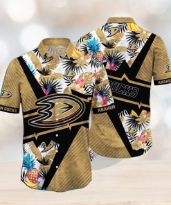 Anaheim Ducks NHL Flower Hawaiian Shirt Special Gift For True Fans