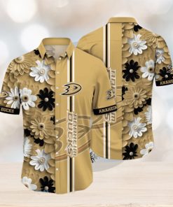 Anaheim Ducks NHL Flower Hawaiian Shirt Summer Football Best Gift For Fans