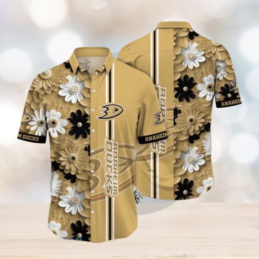 Anaheim Ducks NHL Flower Hawaiian Shirt Summer Football Best Gift For Fans