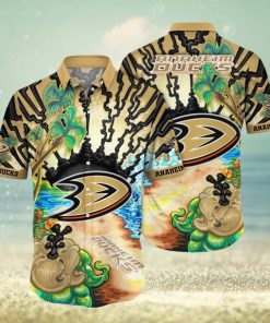 Anaheim Ducks NHL Flower Hawaiian Shirt Summer Football Best Idea For Real Fans
