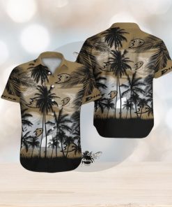 Anaheim Ducks Short Sleeve Button Up Tropical Shirt Hawaiian Shirt