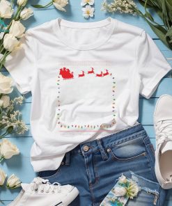 And why is the carpet all wet todd Santa reindeer ugly Christmas shirt