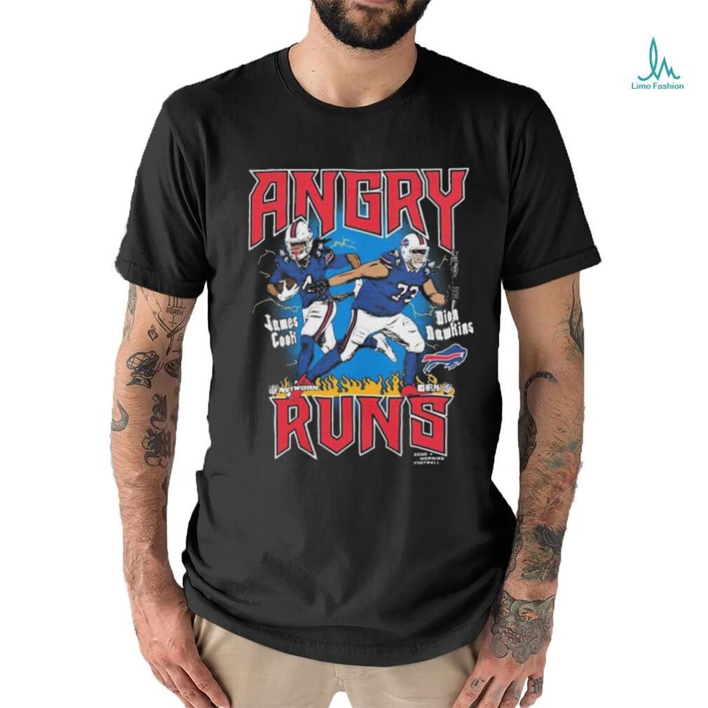 Angry Runs Tour James Cook and Dion Dawkins Buffalo Bills Shirt Angry Runs Tour James Cook and Dion Dawkins Buffalo Bills Shirt