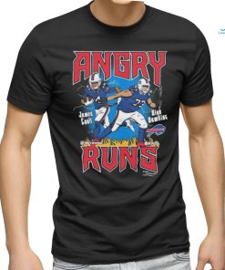 Angry Runs Tour James Cook and Dion Dawkins Buffalo Bills Shirt