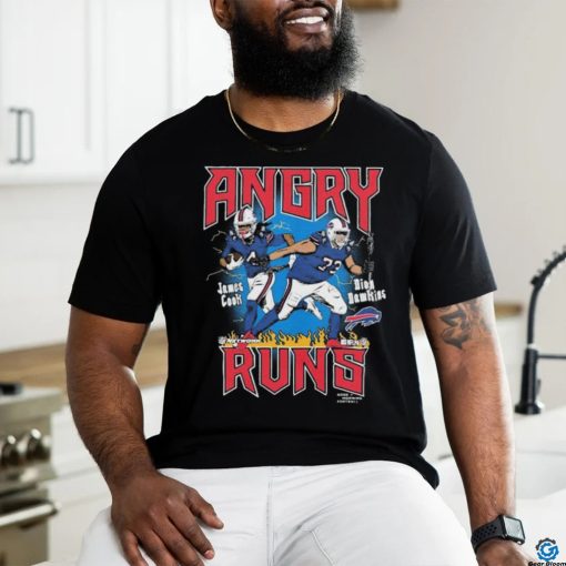 Angry Runs Tour James Cook and Dion Dawkins Buffalo Bills Shirt