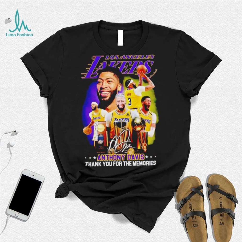 Anthony Davis Star Of Los Angeles Lakers Signature Thank You For The Memories T Shirt Anthony Davis Star Of Los Angeles Lakers Signature Thank You For The Memories T Shirt