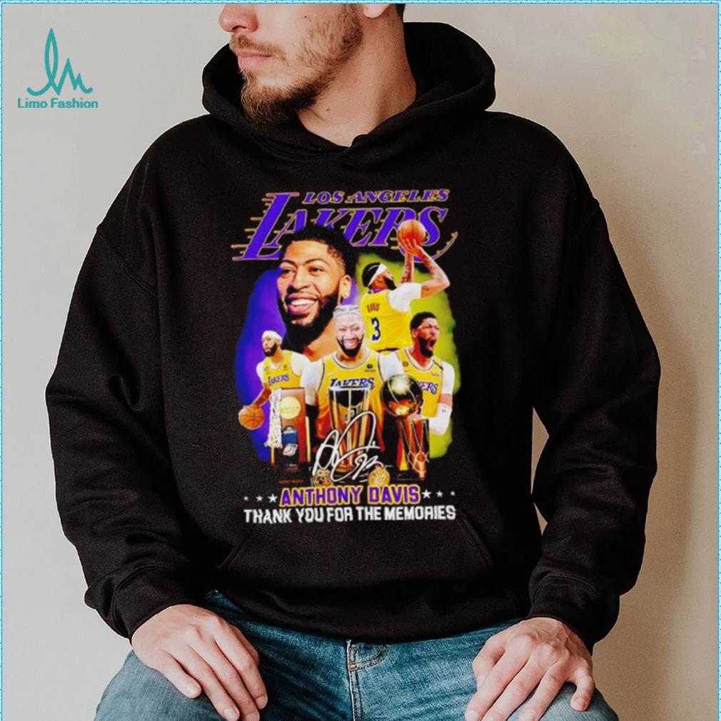 Anthony Davis Star Of Los Angeles Lakers Signature Thank You For The Memories T Shirt Anthony Davis Star Of Los Angeles Lakers Signature Thank You For The Memories T Shirt