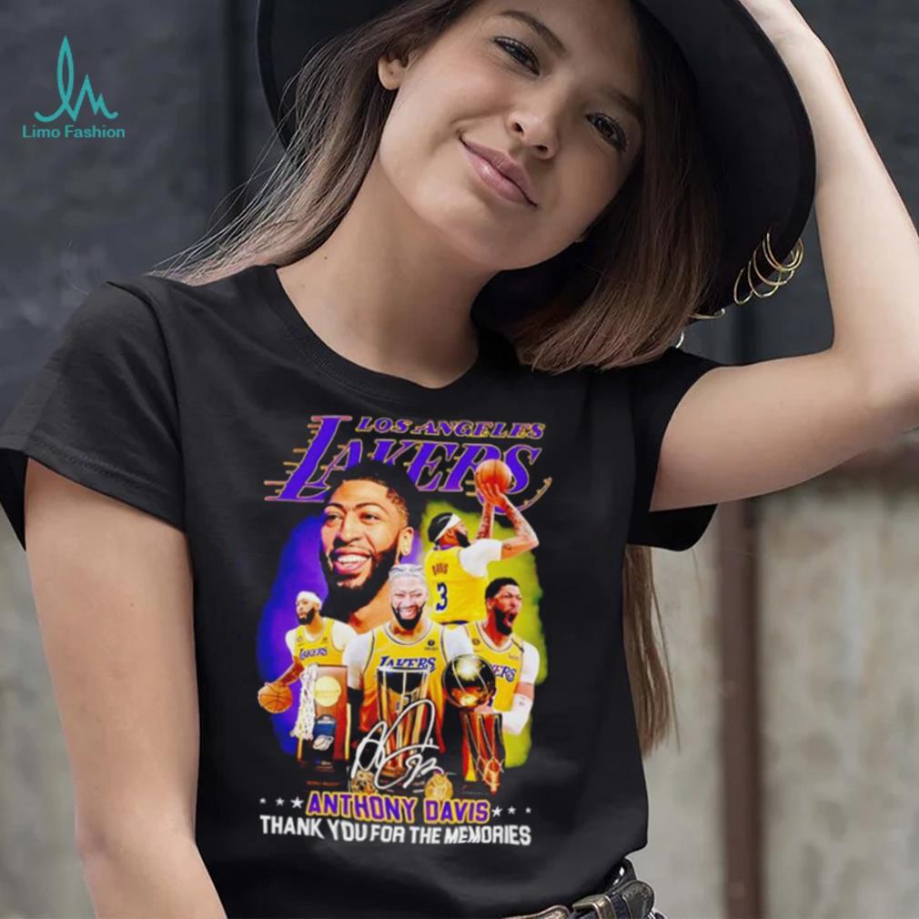 Anthony Davis Star Of Los Angeles Lakers Signature Thank You For The Memories T Shirt Anthony Davis Star Of Los Angeles Lakers Signature Thank You For The Memories T Shirt