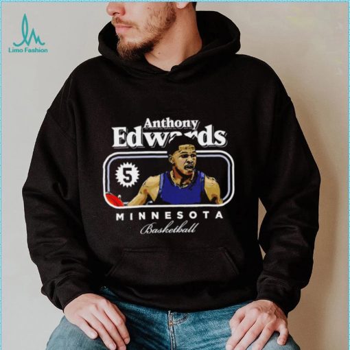 Anthony Edwards number 5 Minnesota Timberwolves basketball player cover gift shirt