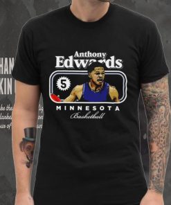 Anthony Edwards number 5 Minnesota Timberwolves basketball player cover gift shirt