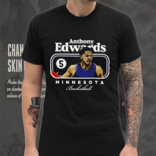 Anthony Edwards number 5 Minnesota Timberwolves basketball player cover gift shirt