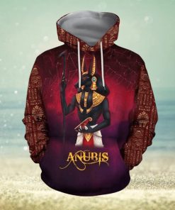 Anubis 3d All Over Print Hoodie