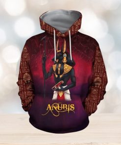 Anubis 3d All Over Print Hoodie