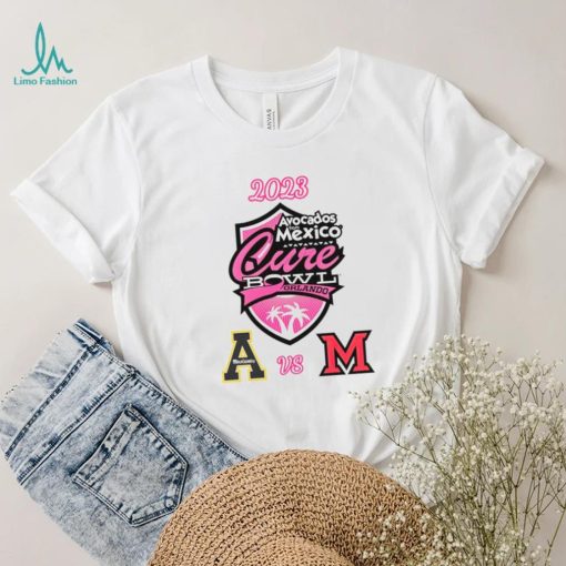 Appalachian State Mountaineers vs Miami Redhawks 2023 Cure Bowl Orlando shirt