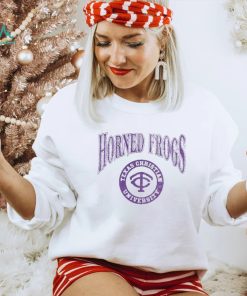 Arched Logo Lockup Slub Tee Texas Christian University Shirt