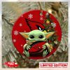 Arizona Cardinals Baby Yoda NFL 2023 Christmas Tree Decorations Ornament