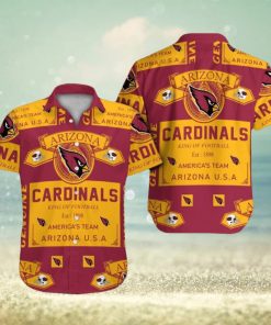 Arizona Cardinals Hawaiian Shirt Short Sleeve Tropical