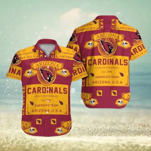 Arizona Cardinals Hawaiian Shirt Short Sleeve Tropical