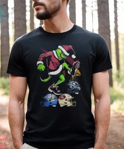 Arizona Cardinals Shop The Grinch Arizona Cardinals Stomp On NFL Teams Christmas T Shirt