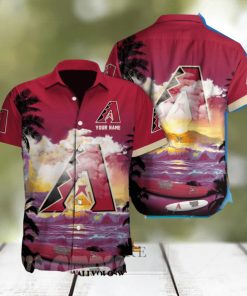 Arizona Diamondbacks MLB Custom Full Printing Unisex Hawaiian Shirt