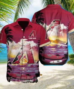 Arizona Diamondbacks MLB Custom Full Printing Unisex Hawaiian Shirt