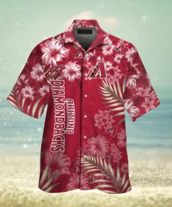 Arizona Diamondbacks Tropical Hawaiian Short Sleeve Shirt