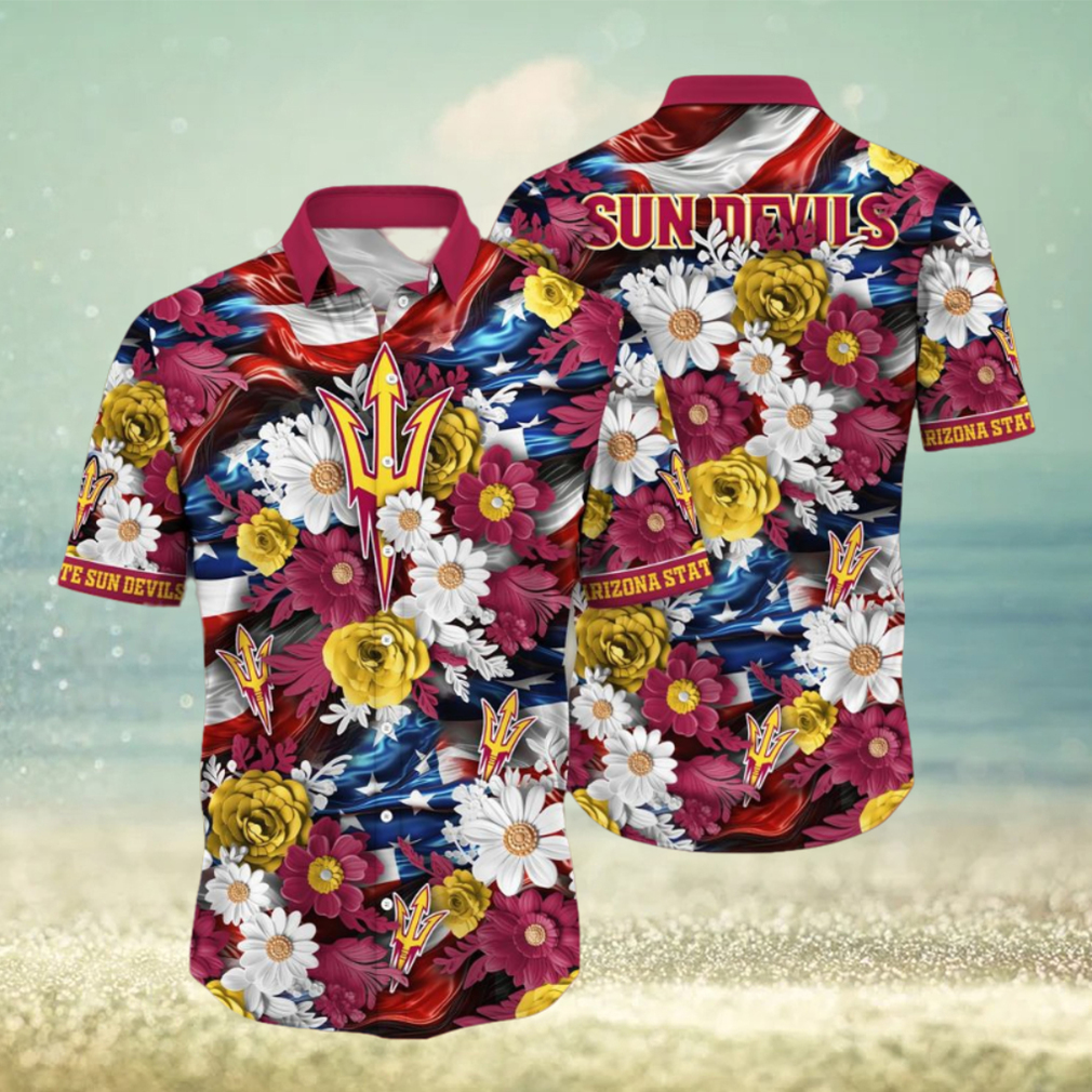 Arizona State Sun Devils NCAA2 Hawaii Shirt Independence Day Arizona State Sun Devils NCAA2 Hawaii Shirt Independence Day