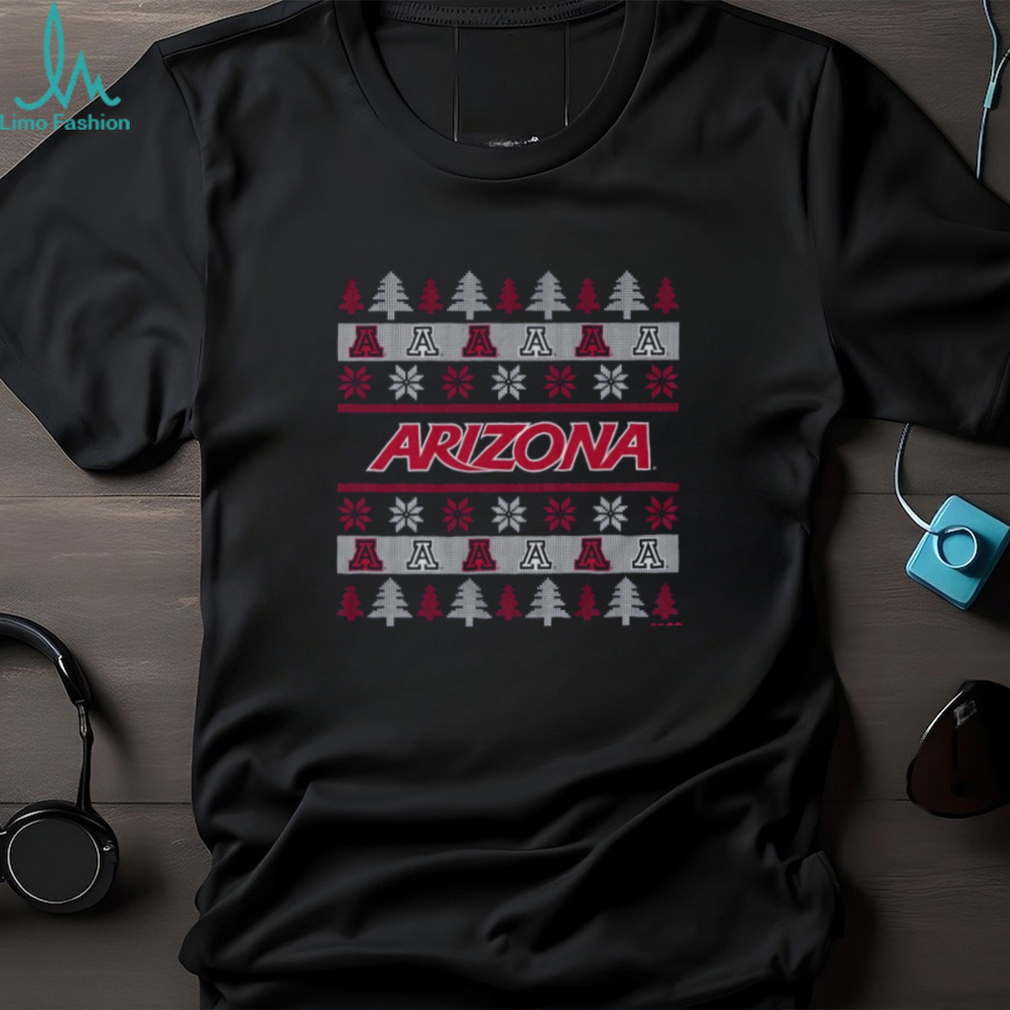 Arizona Wildcats Holiday Christmas Tree T Shirt Arizona Wildcats Holiday Christmas Tree T Shirt