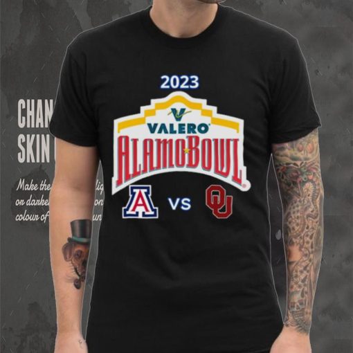 Arizona Wildcats vs Oklahoma Sooners 2023 Valero Alamo Bowl shirt