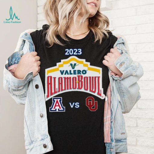 Arizona Wildcats vs Oklahoma Sooners 2023 Valero Alamo Bowl shirt