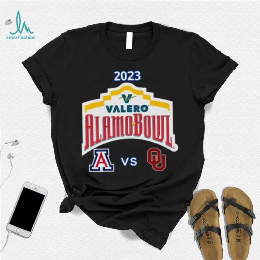 Arizona Wildcats vs Oklahoma Sooners 2023 Valero Alamo Bowl shirt