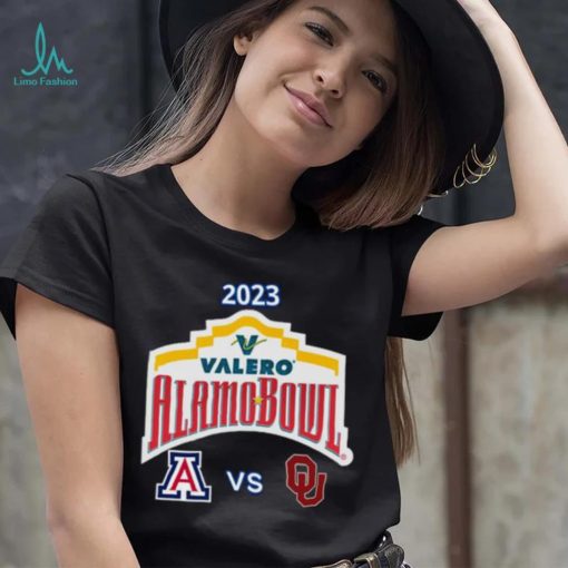 Arizona Wildcats vs Oklahoma Sooners 2023 Valero Alamo Bowl shirt