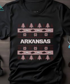 Arkansas Razorbacks Holiday Christmas Tree T Shirt, hoodie, sweater, long sleeve and tank top Arkansas Razorbacks Holiday Christmas Tree T Shirt